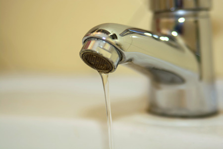 A faucet with low water pressure